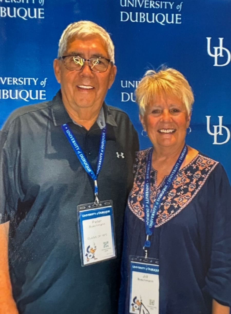 Pastor Pete and wife Jill Buschmann