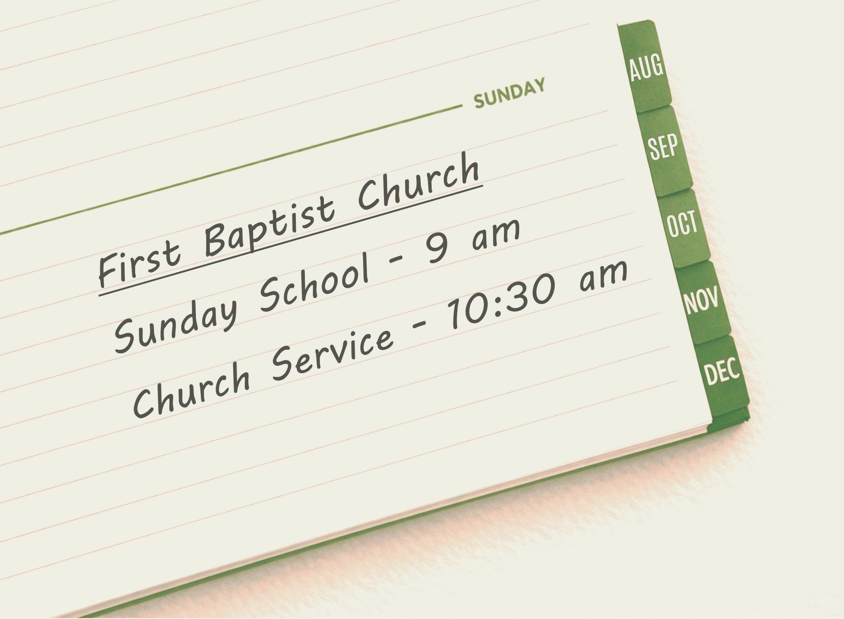 Sunday Calendar Page w-service times gr
